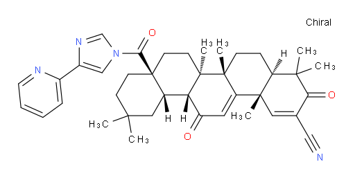 3,12,28-Trioxo-28-[4-(2-pyridinyl)-1H-imidazol-1-yl]oleana-1,9(11)-diene-2-carbonitrile (ACI)