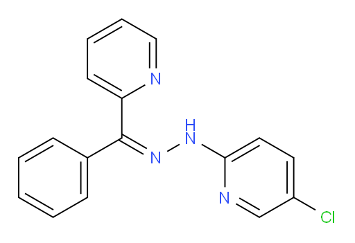 (Z,Z)-Phenyl-2-pyridinylmethanone 2-(5-chloro-2-pyridinyl)hydrazone (ACI)
