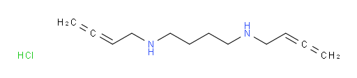 N1,N4-Di-2,3-butadien-1-yl-1,4-butanediamine hydrochloride (1:2) (ACI)