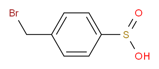 4-(bromomethyl)benzene-1-sulfinic acid