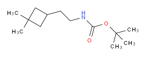tert-butyl N-[2-(3,3-dimethylcyclobutyl)ethyl]carbamate