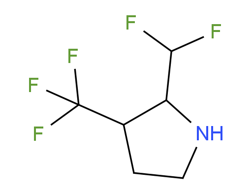 2-(difluoromethyl)-3-(trifluoromethyl)pyrrolidine