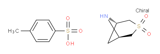 (1R,5S)-3lambda6-thia-6-azabicyclo[3.1.1]heptane-3,3-dione, 4-methylbenzene-1-sulfonic acid