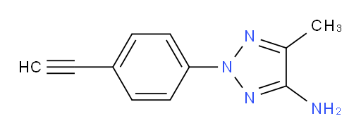 2-(4-ethynylphenyl)-5-methyl-2H-1,2,3-triazol-4-amine