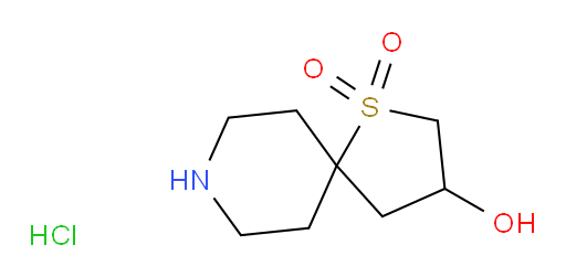 3-hydroxy-1lambda6-thia-8-azaspiro[4.5]decane-1,1-dione hydrochloride