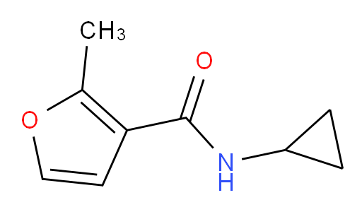 N-cyclopropyl-2-methylfuran-3-carboxamide