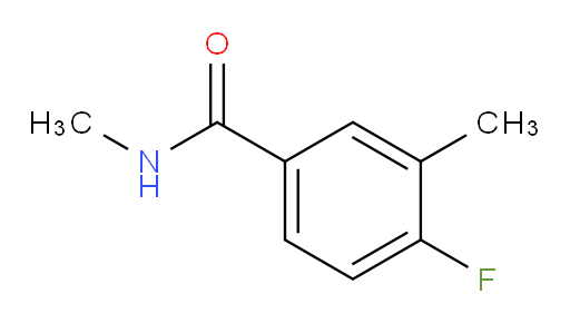 4-fluoro-N,3-dimethylbenzamide