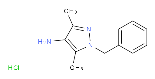 1-benzyl-3,5-dimethyl-1H-pyrazol-4-amine hydrochloride