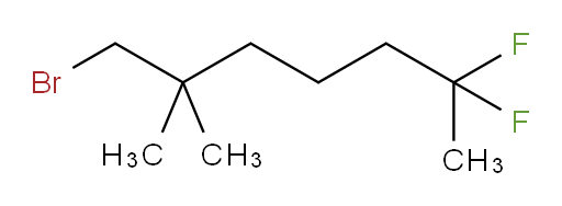 1-bromo-6,6-difluoro-2,2-dimethylheptane