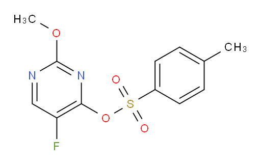 5-fluoro-2-methoxypyrimidin-4-yl 4-methylbenzene-1-sulfonate