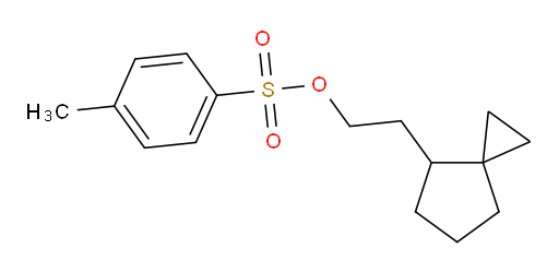2-{spiro[2.4]heptan-4-yl}ethyl 4-methylbenzene-1-sulfonate