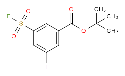 tert-butyl 3-(fluorosulfonyl)-5-iodobenzoate