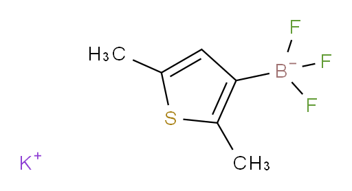 potassium (2,5-dimethylthiophen-3-yl)trifluoroboranuide