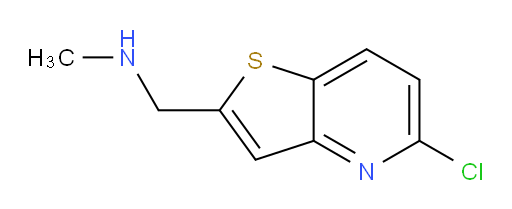 ({5-chlorothieno[3,2-b]pyridin-2-yl}methyl)(methyl)amine