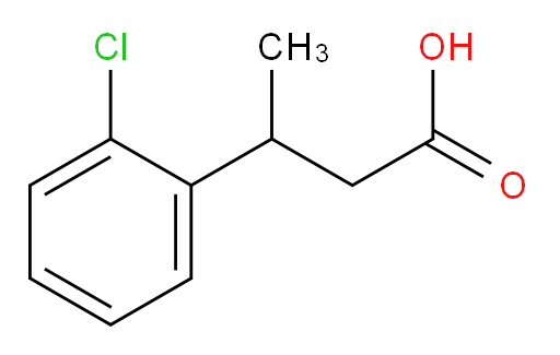 3-(2-chlorophenyl)butanoic acid