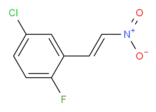 4-chloro-1-fluoro-2-(2-nitroethenyl)benzene