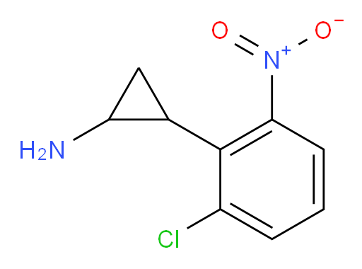 2-(2-chloro-6-nitrophenyl)cyclopropan-1-amine