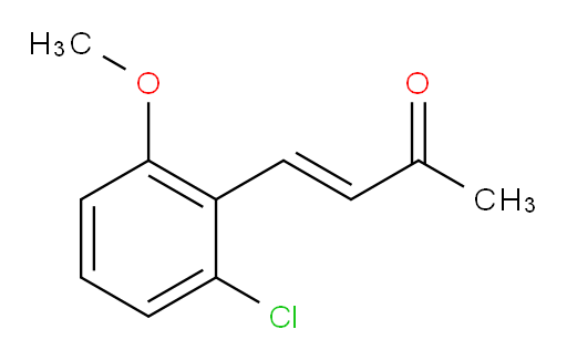 4-(2-chloro-6-methoxyphenyl)but-3-en-2-one