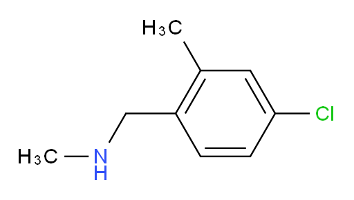 [(4-chloro-2-methylphenyl)methyl](methyl)amine