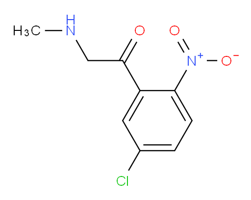 1-(5-chloro-2-nitrophenyl)-2-(methylamino)ethan-1-one