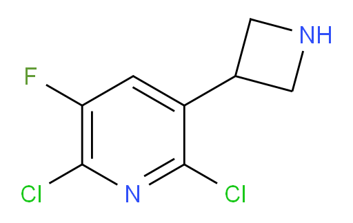 3-(azetidin-3-yl)-2,6-dichloro-5-fluoropyridine