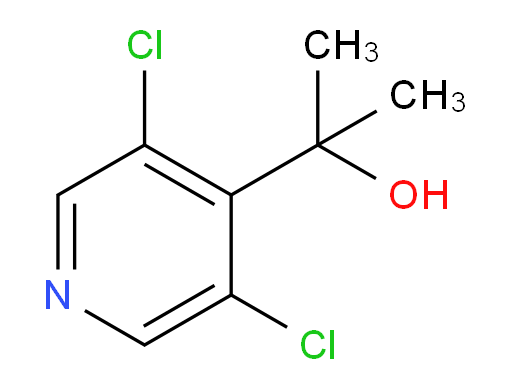 2-(3,5-dichloropyridin-4-yl)propan-2-ol