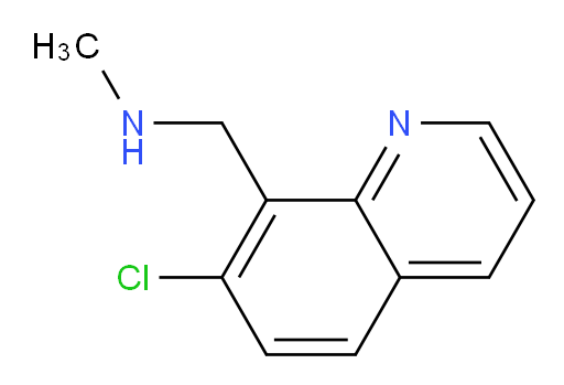 [(7-chloroquinolin-8-yl)methyl](methyl)amine