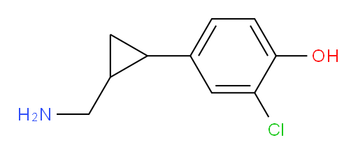 4-[2-(aminomethyl)cyclopropyl]-2-chlorophenol