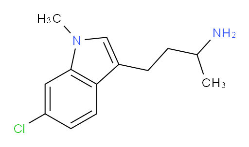 4-(6-chloro-1-methyl-1H-indol-3-yl)butan-2-amine