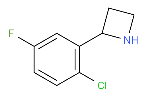 2-(2-chloro-5-fluorophenyl)azetidine