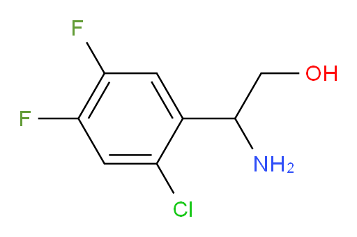 2-amino-2-(2-chloro-4,5-difluorophenyl)ethan-1-ol