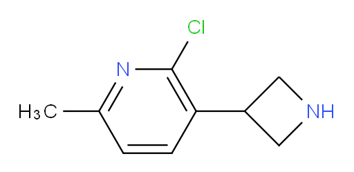 3-(azetidin-3-yl)-2-chloro-6-methylpyridine