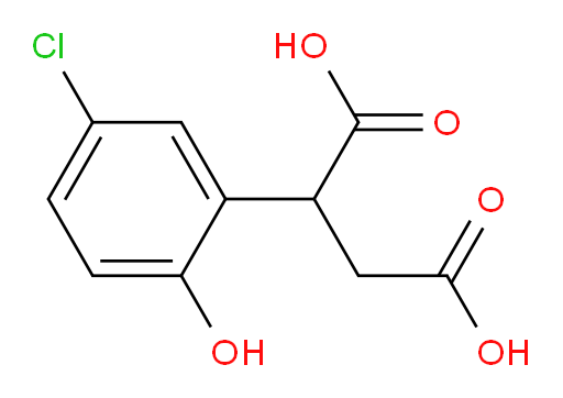 2-(5-chloro-2-hydroxyphenyl)butanedioic acid