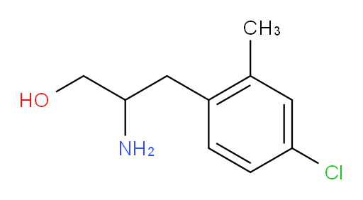 2-amino-3-(4-chloro-2-methylphenyl)propan-1-ol