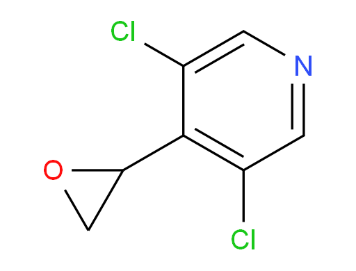 3,5-dichloro-4-(oxiran-2-yl)pyridine