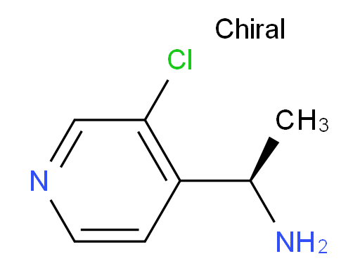 (1R)-1-(3-chloropyridin-4-yl)ethan-1-amine