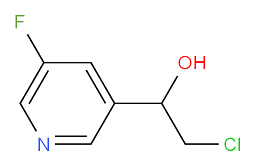 2-chloro-1-(5-fluoropyridin-3-yl)ethan-1-ol