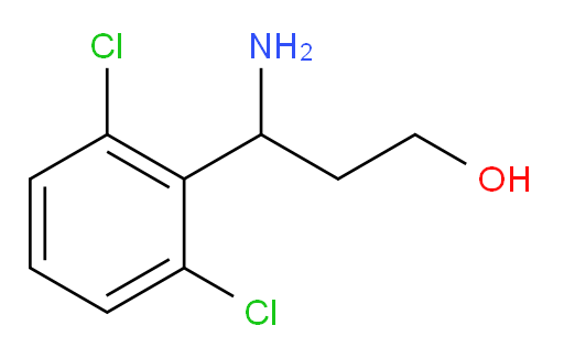 3-amino-3-(2,6-dichlorophenyl)propan-1-ol