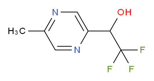2,2,2-trifluoro-1-(5-methylpyrazin-2-yl)ethan-1-ol