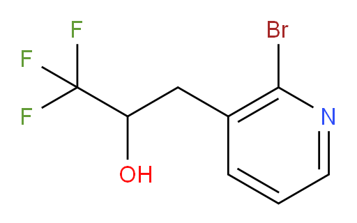 3-(2-bromopyridin-3-yl)-1,1,1-trifluoropropan-2-ol
