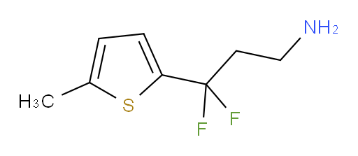 3,3-difluoro-3-(5-methylthiophen-2-yl)propan-1-amine