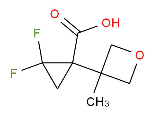 2,2-difluoro-1-(3-methyloxetan-3-yl)cyclopropane-1-carboxylic acid