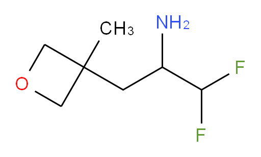 1,1-difluoro-3-(3-methyloxetan-3-yl)propan-2-amine