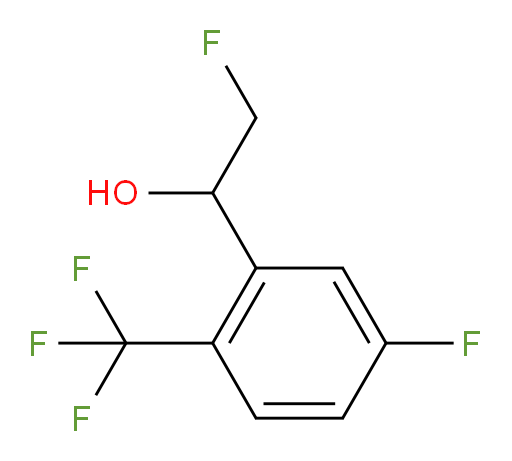2-fluoro-1-[5-fluoro-2-(trifluoromethyl)phenyl]ethan-1-ol