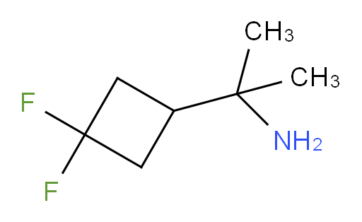 2-(3,3-difluorocyclobutyl)propan-2-amine