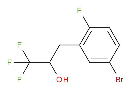 3-(5-bromo-2-fluorophenyl)-1,1,1-trifluoropropan-2-ol