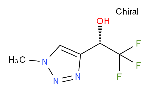 (1S)-2,2,2-trifluoro-1-(1-methyl-1H-1,2,3-triazol-4-yl)ethan-1-ol