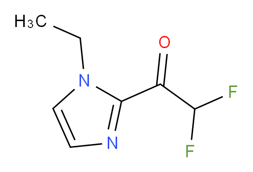 1-(1-ethyl-1H-imidazol-2-yl)-2,2-difluoroethan-1-one