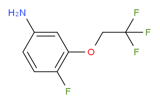 4-fluoro-3-(2,2,2-trifluoroethoxy)aniline