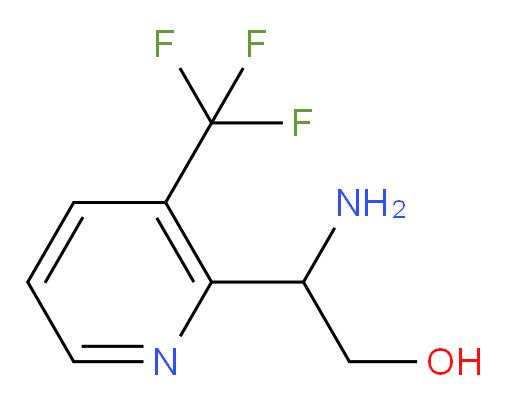 2-amino-2-[3-(trifluoromethyl)pyridin-2-yl]ethan-1-ol